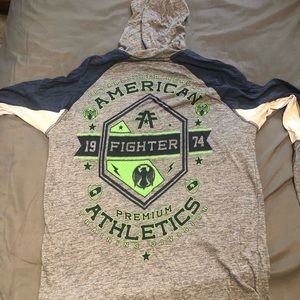 Large American Fighter hoodie. Lightweight. New